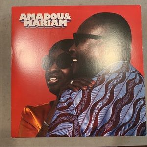 Nearly new Amadou & Mariam vinyl record
